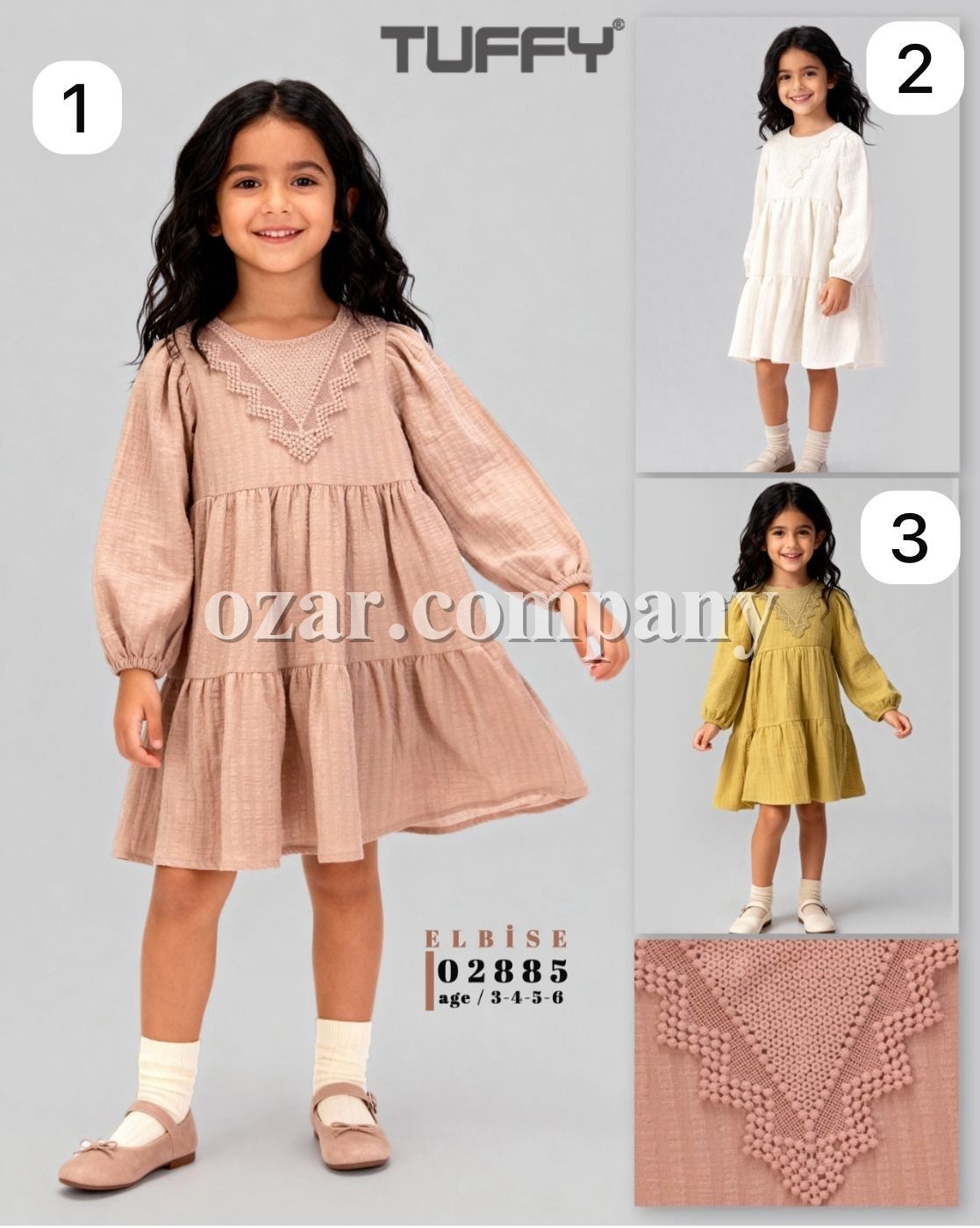 Платье Для Девочки Tuffy (3-4-5-6лет) 