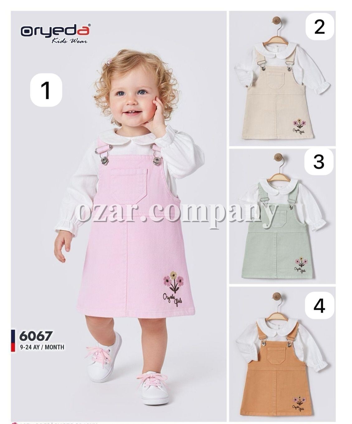 Сарафан Для Девочки Oryeda (9-12-18-24мес.)
