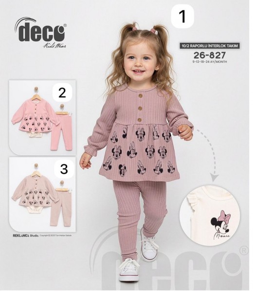 Комплект Для Девочки Deco (9-12-18-24мес.)