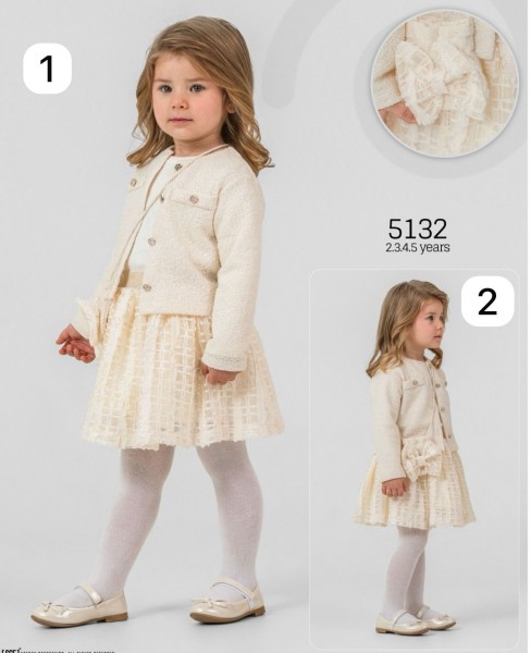 Костюм Тройка Для Девочки Baby Rose (2-3-4-5лет)