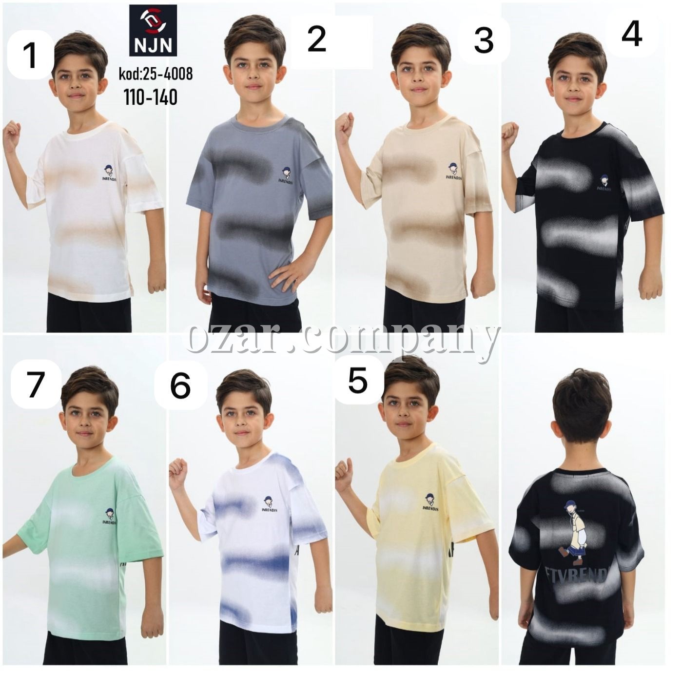 Футболка Для Мальчика Nujen (5-7-9-10лет)