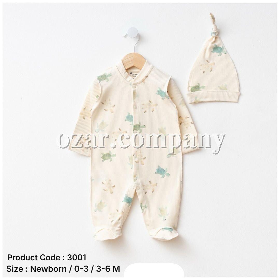 Человечек Для Новорождённых Mini Bubbles (0-3/3-6мес.) 