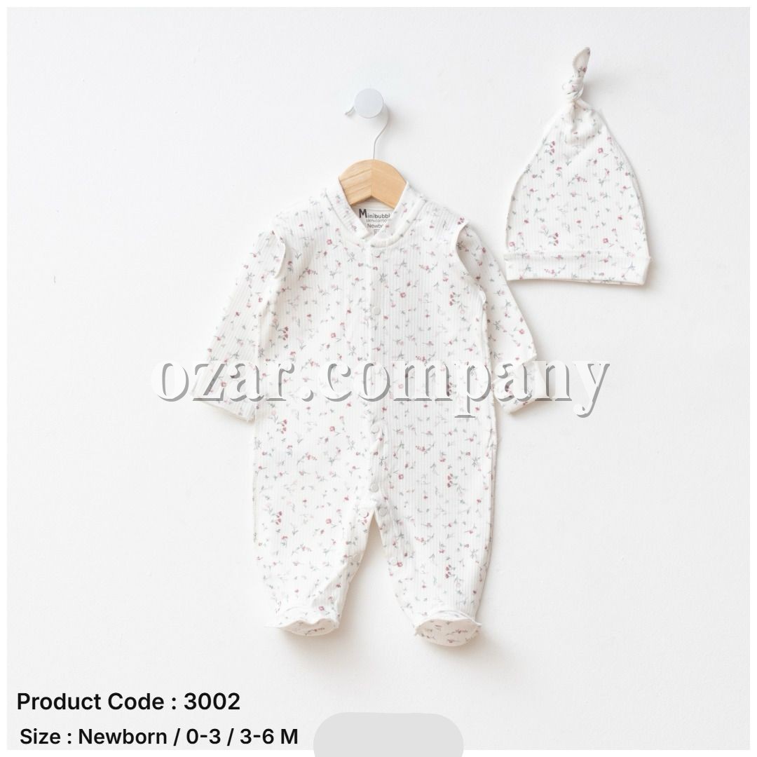 Человечек Для Девочки Mini Bubbles (0-3/3-6мес.) 