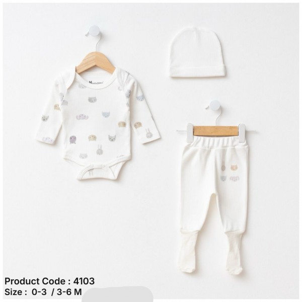 Комплект Для Новорождённых Mini Bubbles (0-3/3-6мес.) 