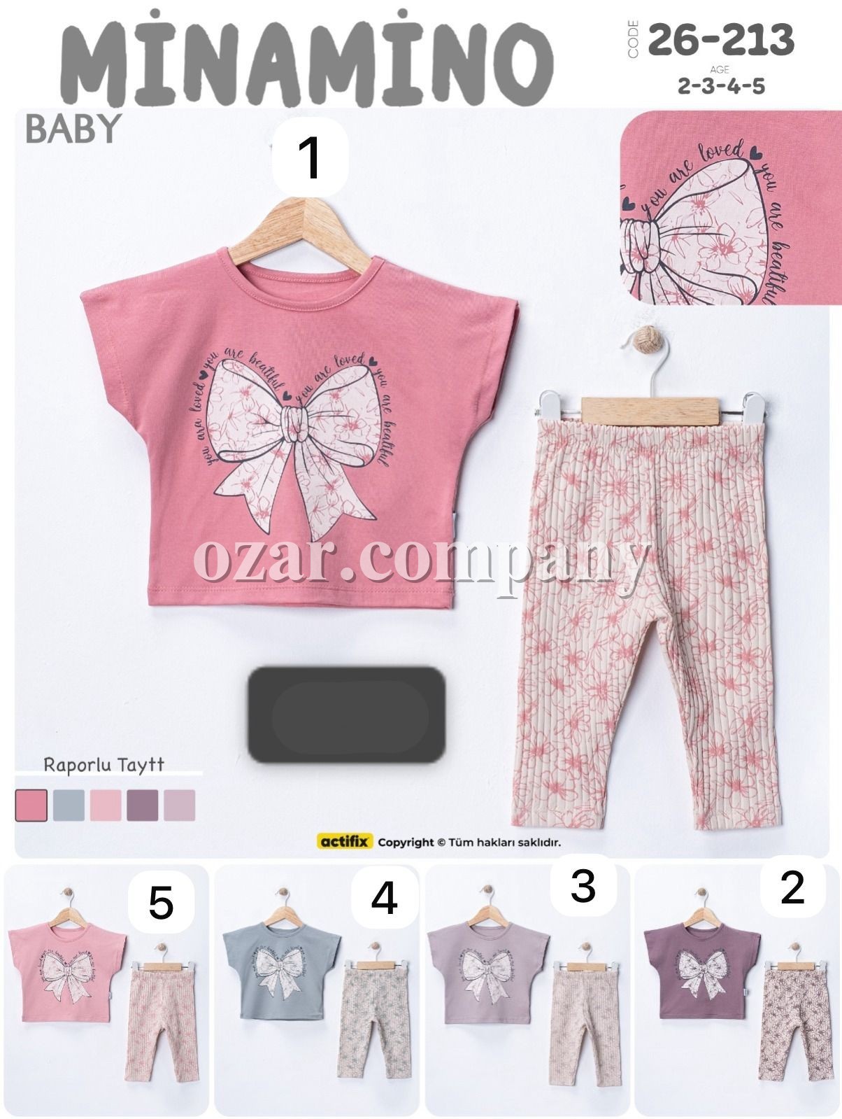 Костюм Для Девочки Minamino (2-3-4-5лет)