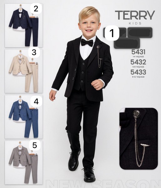 Костюм Четвёрка Для Мальчика Terry (9-10-11-12лет)