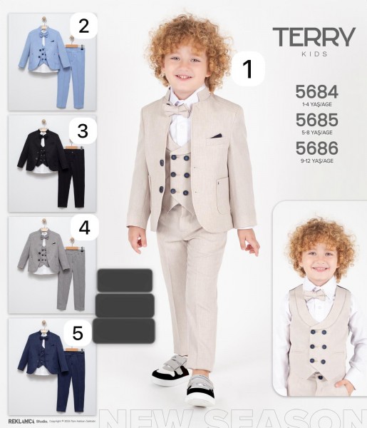 Костюм Четвёрка Для Мальчика Terry (9-10-11-12лет)