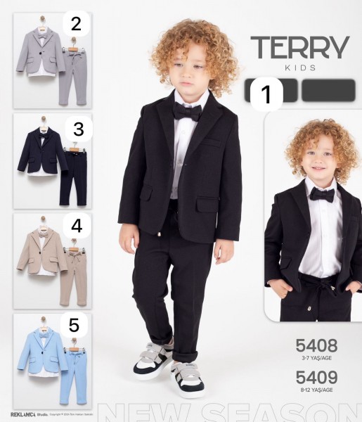 Костюм Четвёрка Для Мальчика Terry (3-4-5-6-7лет) 