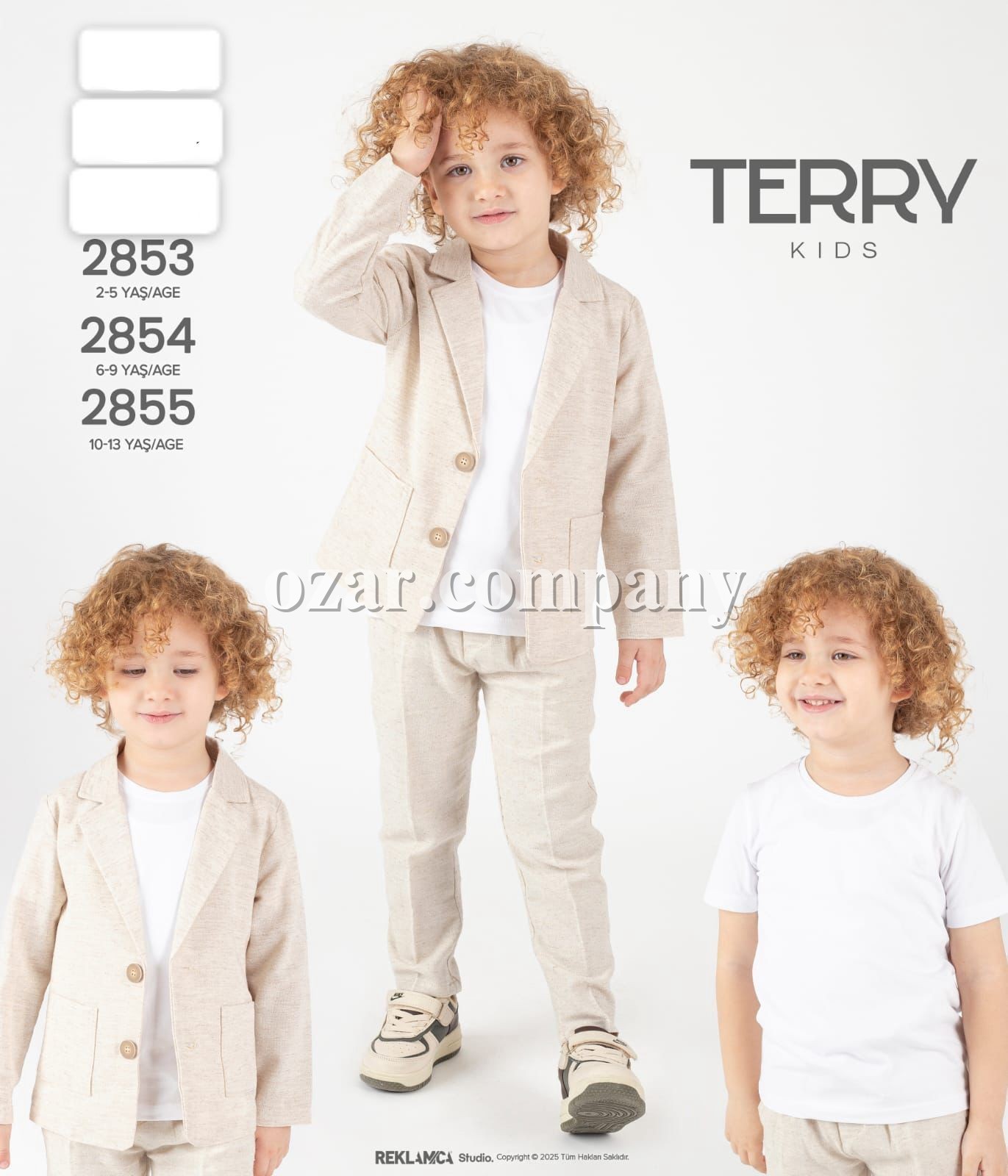Костюм Тройка Для Мальчика Terry (10-11-12-13лет)