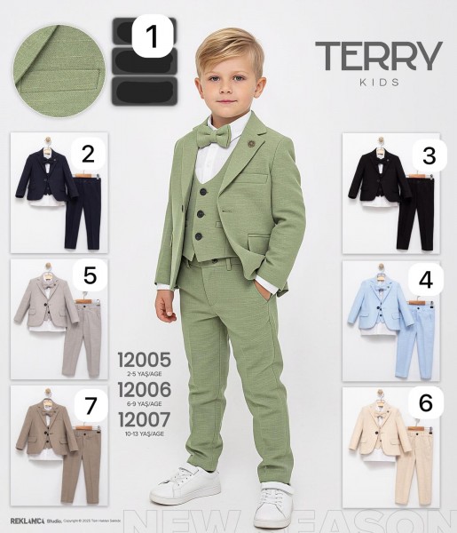 Костюм Четвёрка Для Мальчика Terry (6-7-8-9лет) 