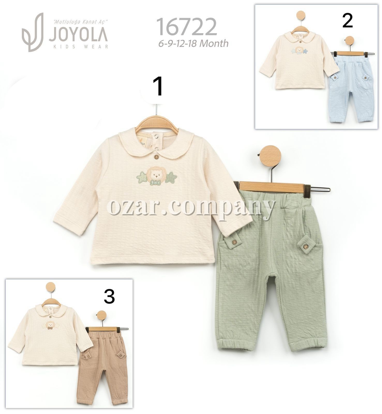 Костюм Для Мальчика Joyola (6-9-12-18мес.)