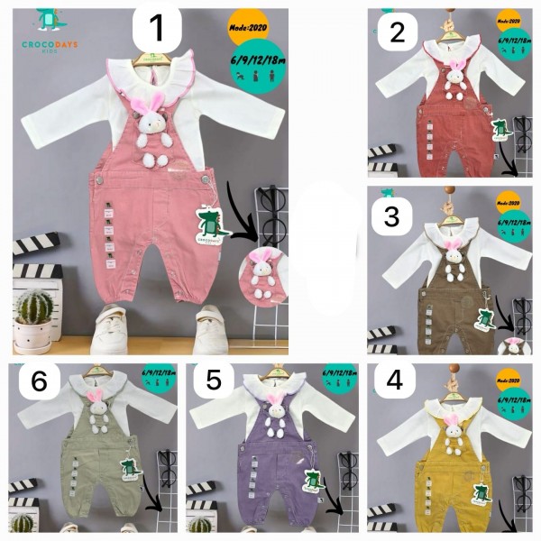 Комплект Для Девочки Crocodays (6-9-12-18мес.)