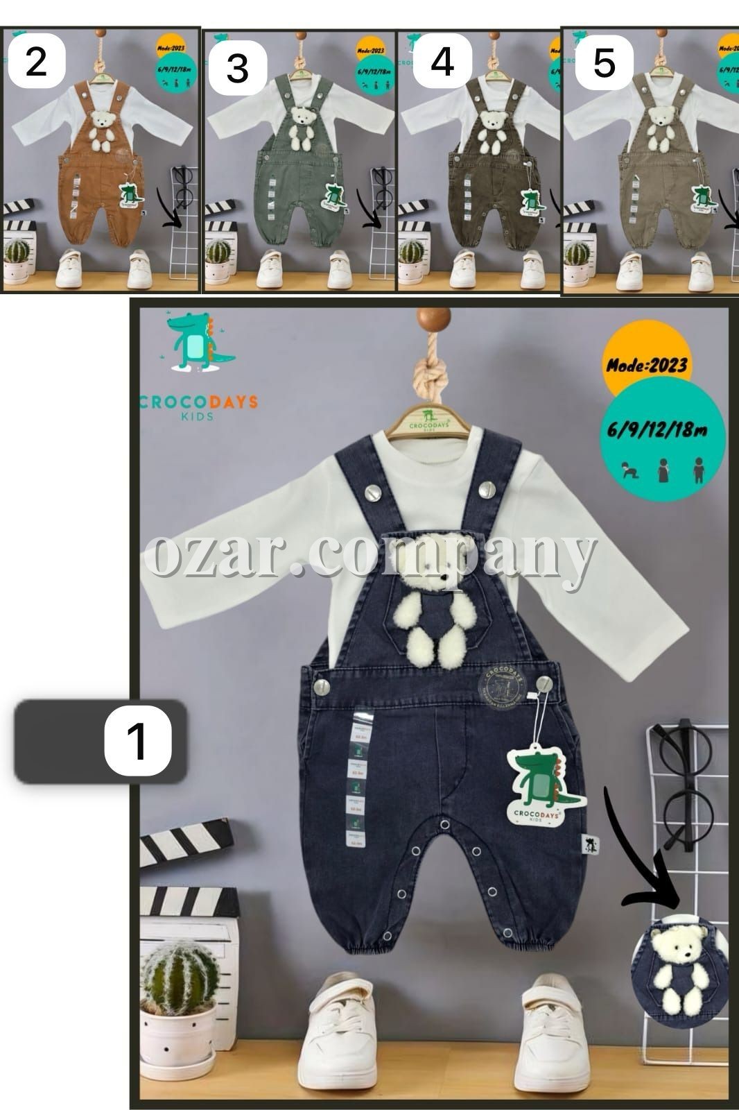 Комплект Для Мальчика Crocodays (6-9-12-18мес.)