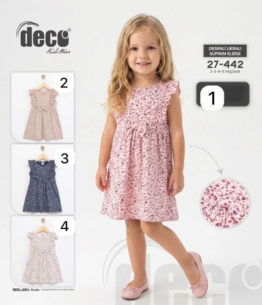 Платье Для Девочки Deco (2-3-4-5лет)