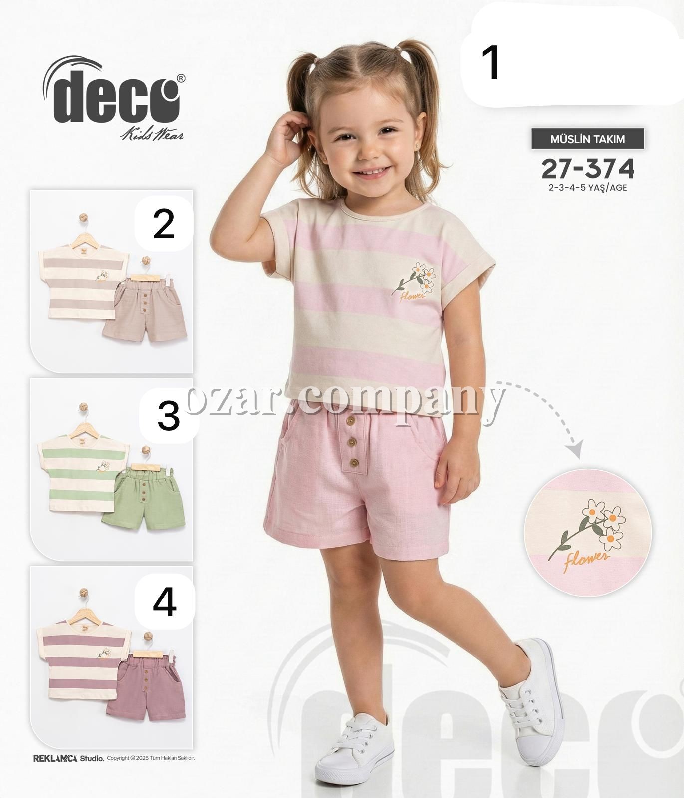 Костюм Для Девочки Deco (2-3-4-5лет)