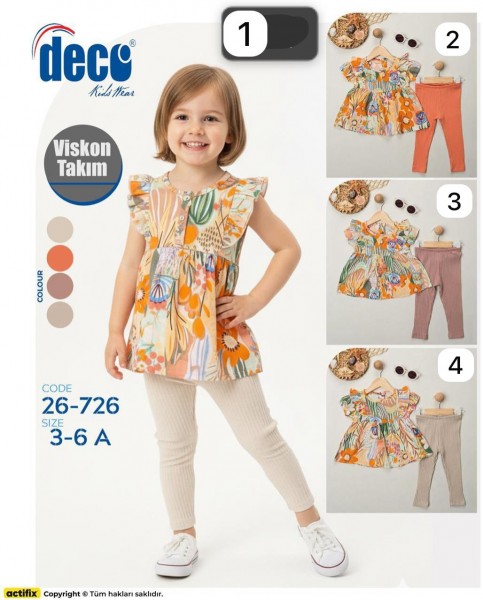 Костюм Для Девочки Deco (3-4-5-6лет) 