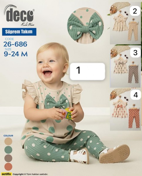 Костюм Для Девочки Deco (9-12-18-24мес.)