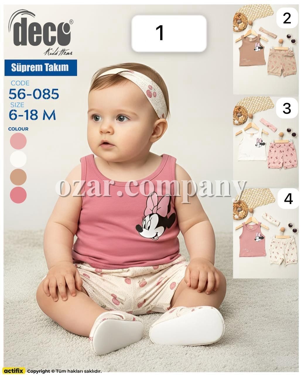 Костюм Для Девочки Deco (6-9-12-18мес.)