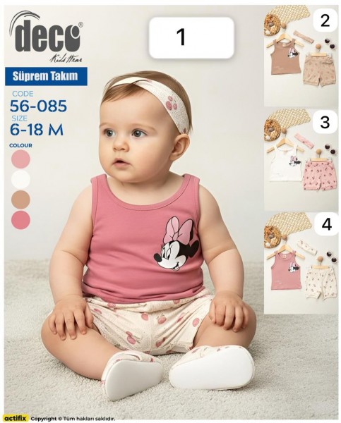 Костюм Для Девочки Deco (6-9-12-18мес.)