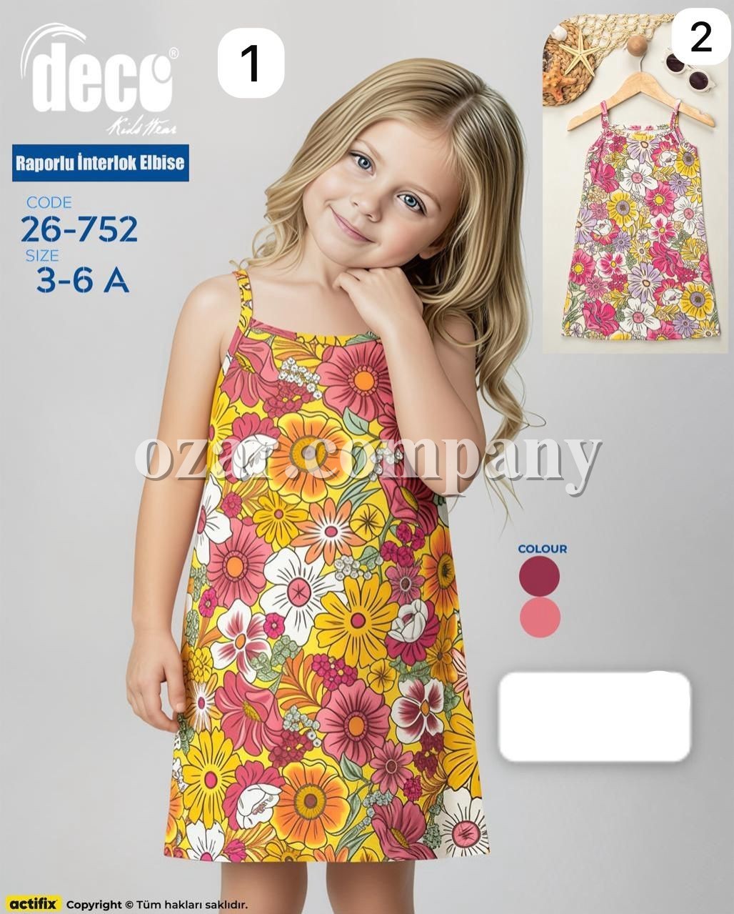 Сарафан Для Девочки Deco (3-4-5-6лет) 