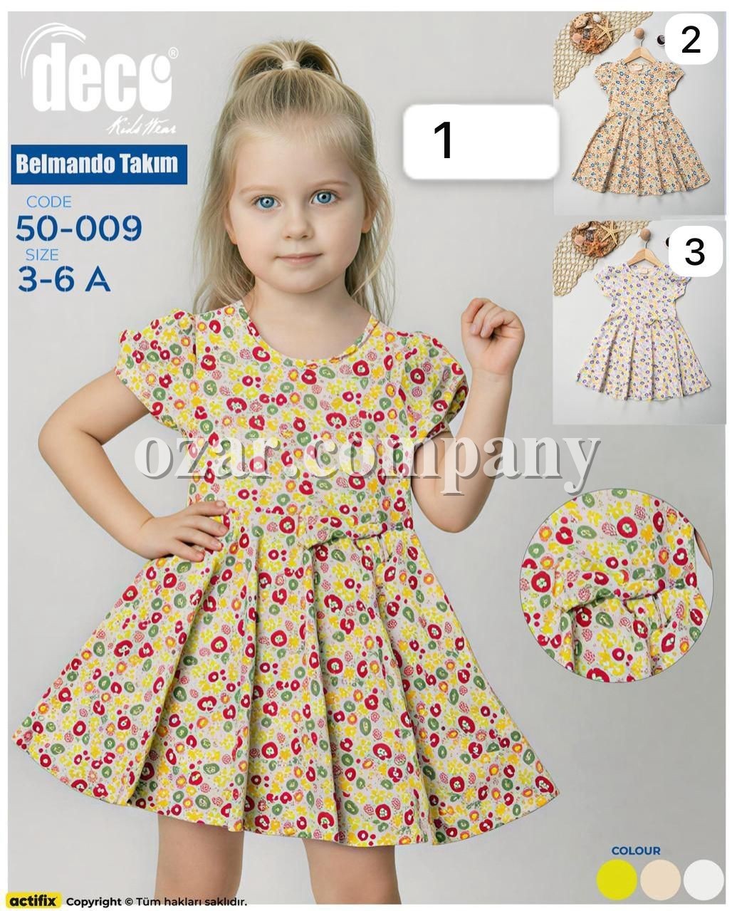 Платье Для Девочки Deco (3-4-5-6лет) 