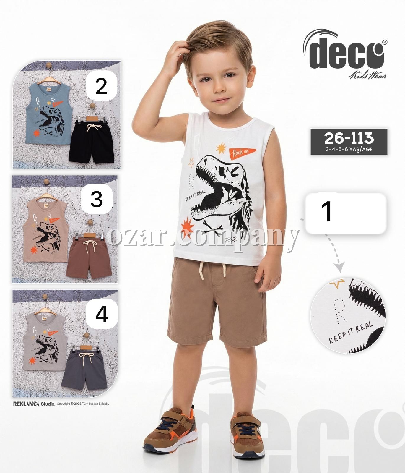 Костюм Для Мальчика Deco (3-4-5-6лет) 