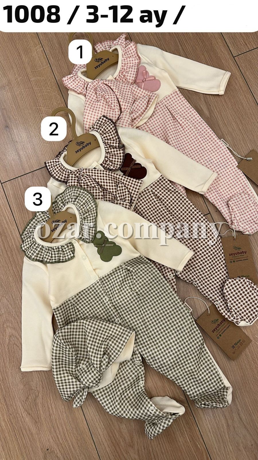 Человечек Для Девочки Zeyubaby (3-6-9-12мес.)