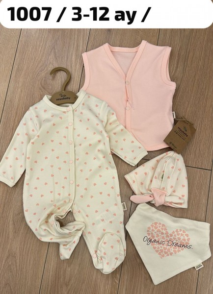 Комплект Для Девочки Zeyubaby (3-6-9-12мес.)