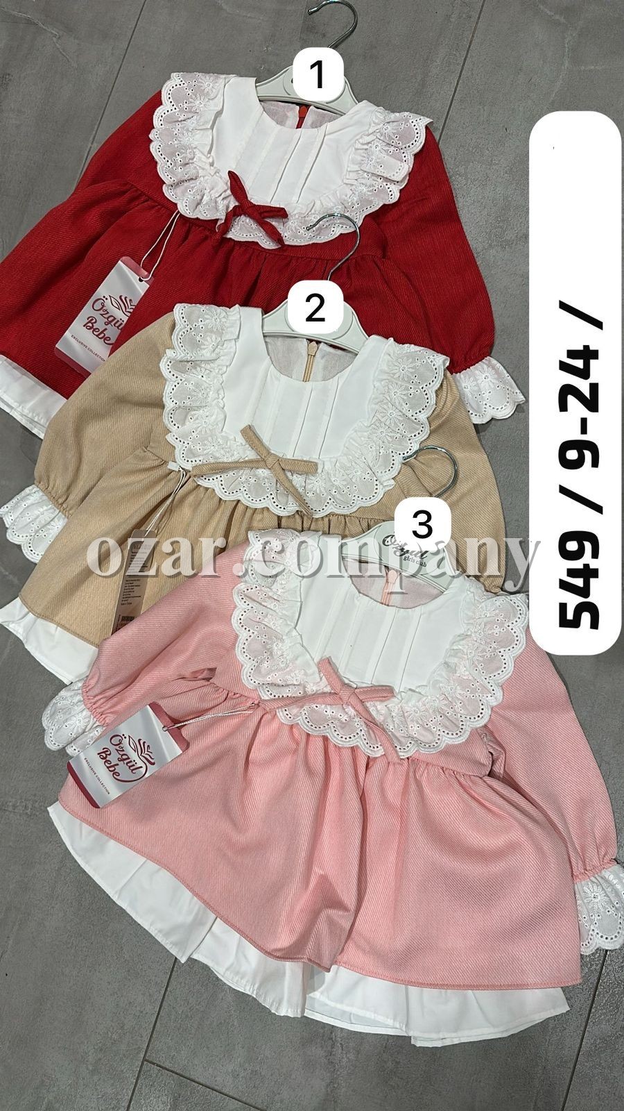 Платье Для Девочки Ozgul Bebe (9-12-18-24мес.)