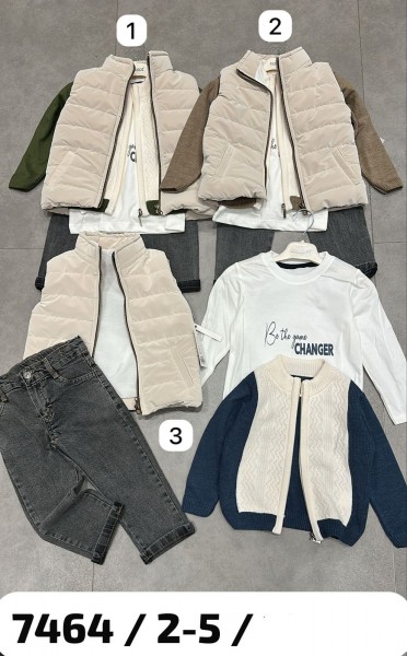 Костюм Тройка Для Мальчика Concept (2-3-4-5лет)