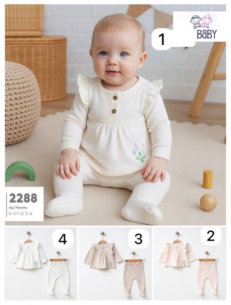 Комплект Для Девочки SD Baby (0-1/1-3/3-6мес.)