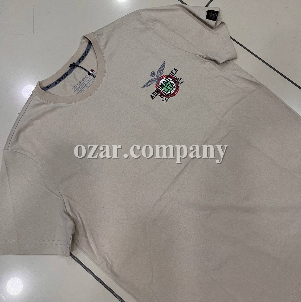 Мужская Футболка Aeronautica Militare (Большие размеры)