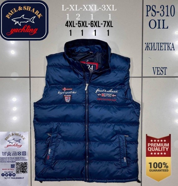 Мужская Жилетка Paul&Shark