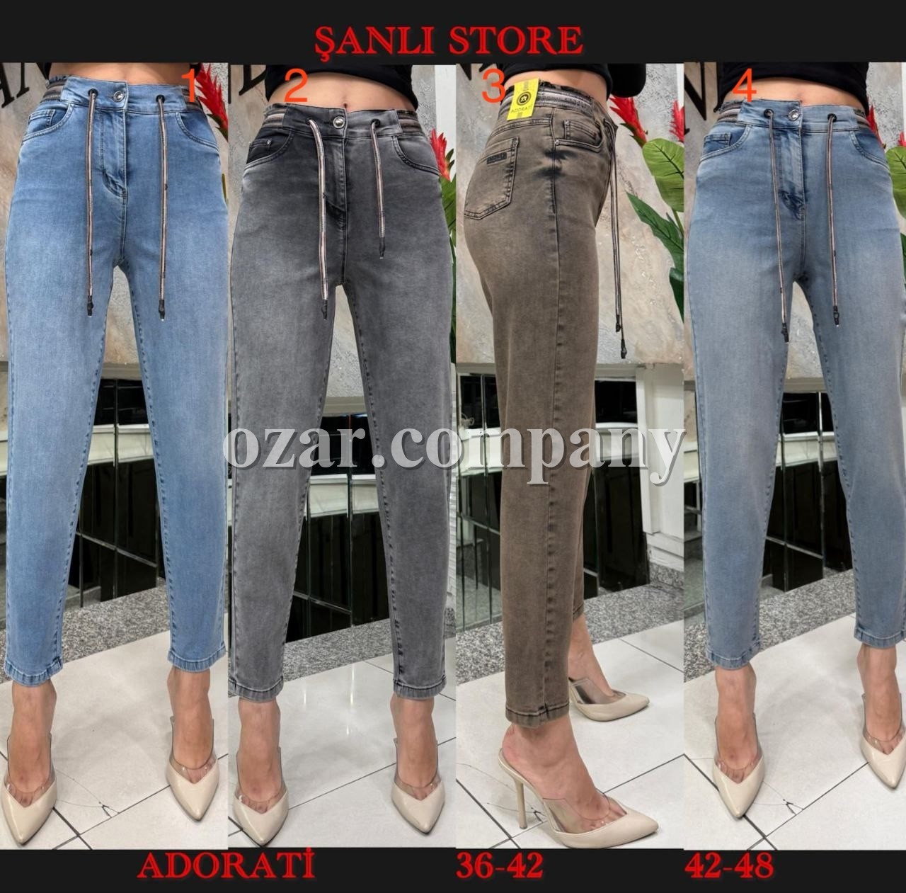 Женские Джинсы Adorati (Большие размеры)