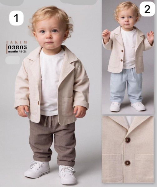 Костюм Тройка Для Мальчика Tuffy (9-12-18-24мес.)