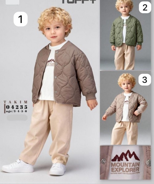 Костюм Тройка Для Мальчика Tuffy (3-4-5-6лет)