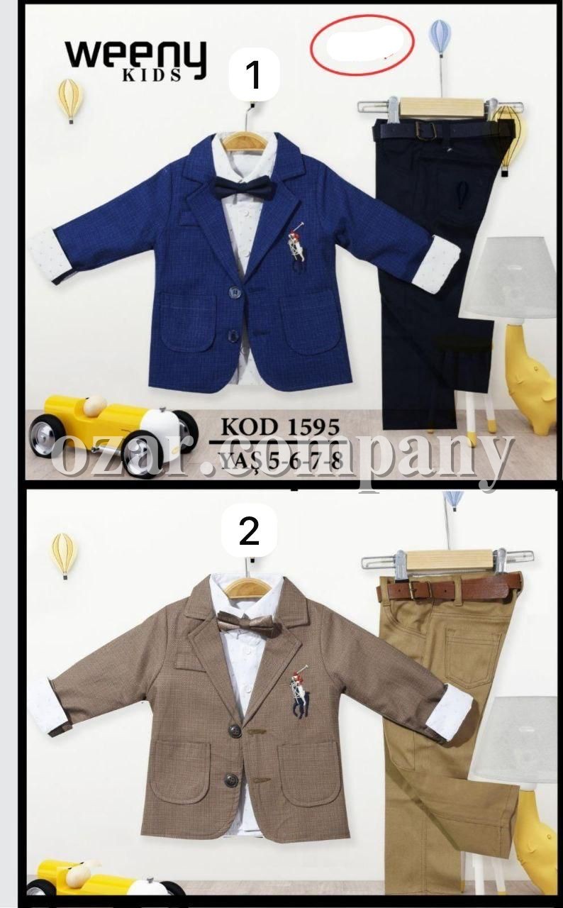 Костюм Тройка Для Мальчика Weeny Kids (5-6-7-8лет) 