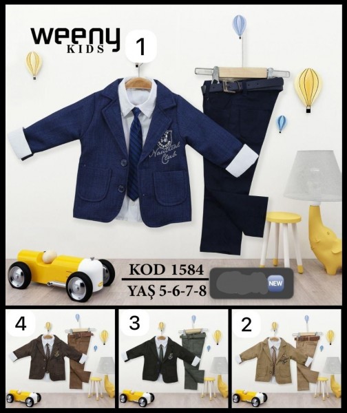 Костюм Тройка Для Мальчика Weeny Kids (5-6-7-8лет) 