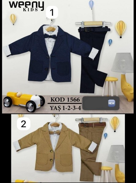 Костюм Тройка Для Мальчика Weeny Kids (1-2-3-4лет) 