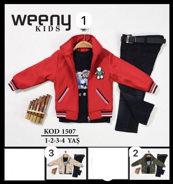 Костюм Тройка Для Мальчика Weeny Kids (1-2-3-4лет) 