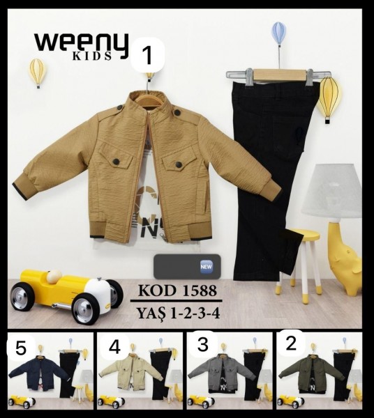 Костюм Тройка Для Мальчика Weeny Kids (1-2-3-4лет) 