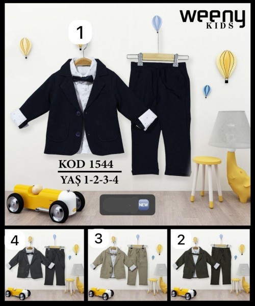 Костюм Тройка Для Мальчика Weeny Kids (1-2-3-4лет) 