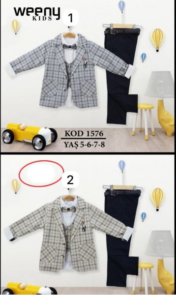 Костюм Тройка Для Мальчика Weeny Kids (5-6-7-8лет) 