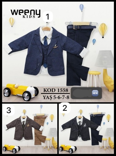 Костюм Тройка Для Мальчика Weeny Kids (5-6-7-8лет) 