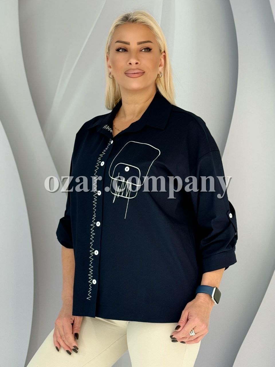 Женская Рубашка Aras (Большие размеры)