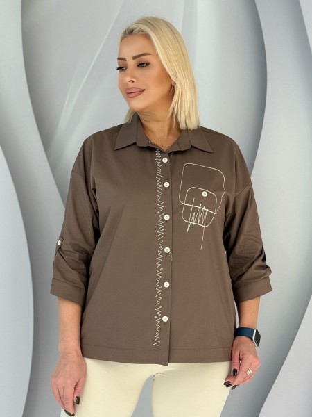 Женская Рубашка Aras (Большие размеры)