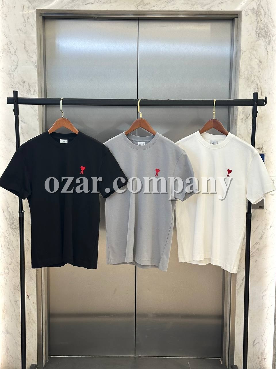 Мужская Футболка Ami