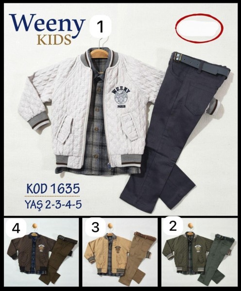 Костюм Тройка Для Мальчика Weeny Kids (2-3-4-5лет)