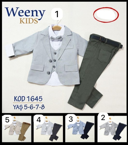 Костюм Тройка Для Мальчика Weeny Kids (5-6-7-8лет) 