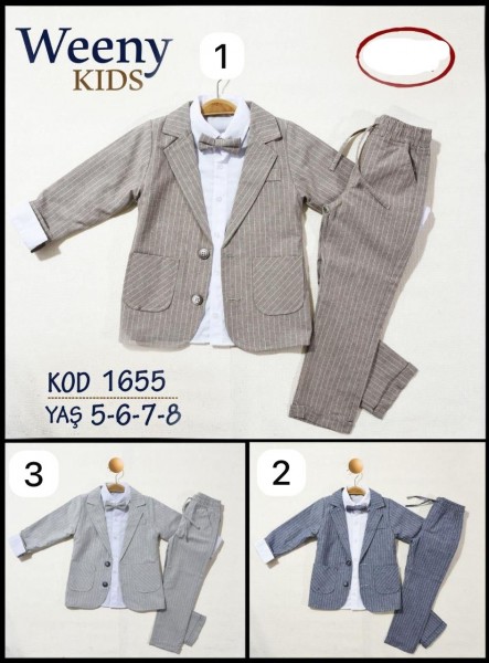 Костюм Тройка Для Мальчика Weeny Kids (5-6-7-8лет) 